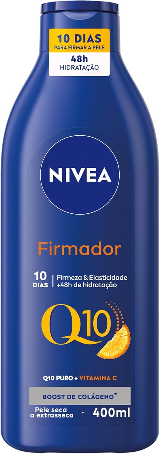 Imagem do produto em promoção: NIVEA Hidratante Firmador Q10 Vitamina C Pele Seca - Hidratante que melhora a elasticidade da pele em 10 dias, previne a flacidez e ainda hidrata intensamente, ideal para pele seca - 400ml